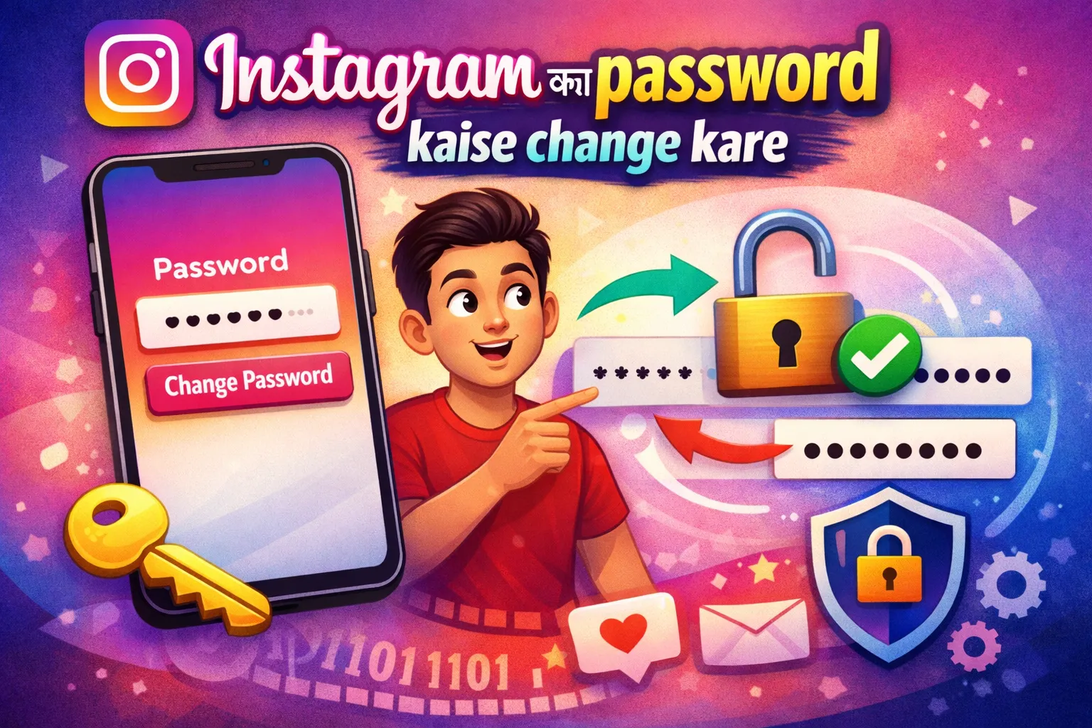 instagram ka password kaise change kare