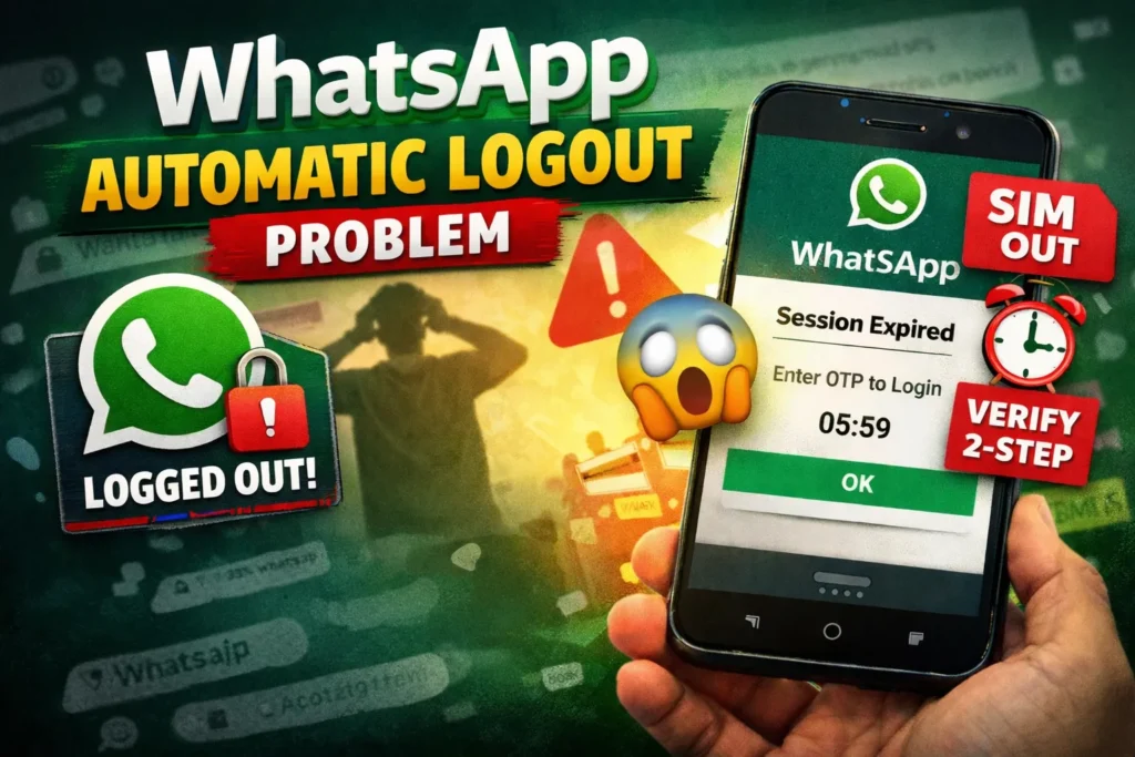 WhatsApp Automatic Logout Problem